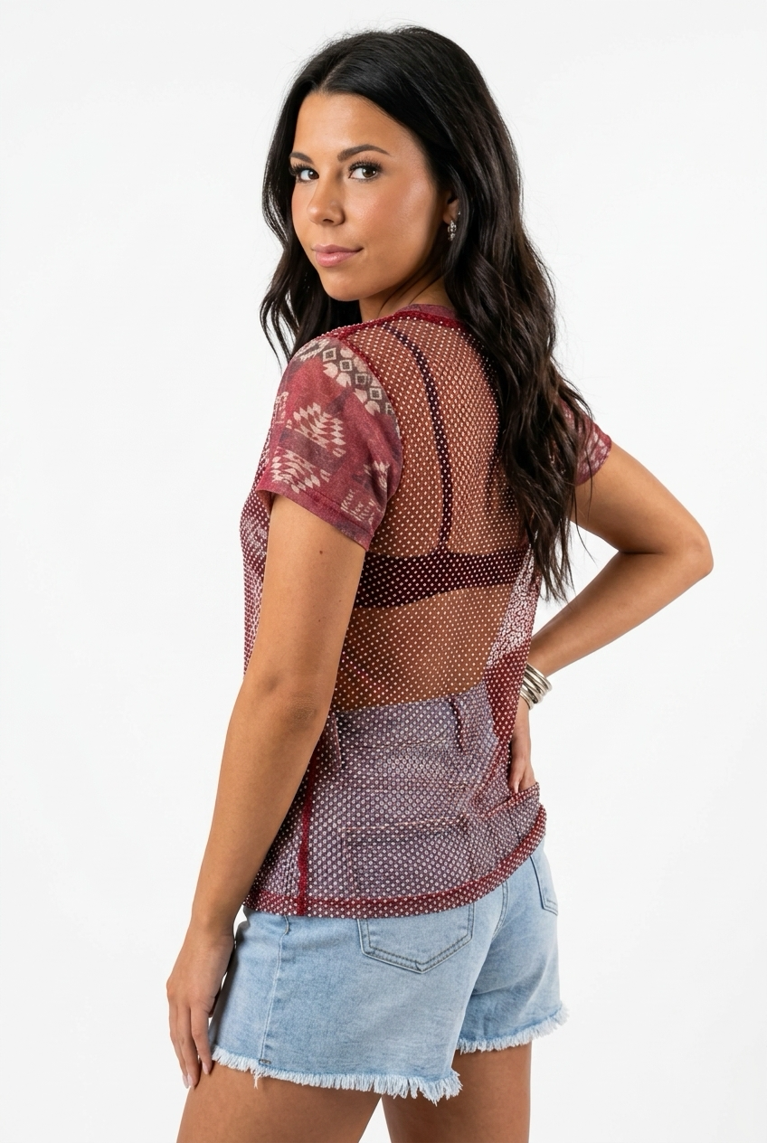Sparkle Country Top