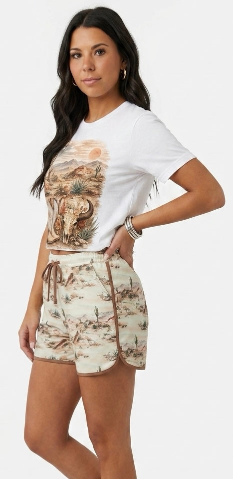 Desert Dune Long Shorts