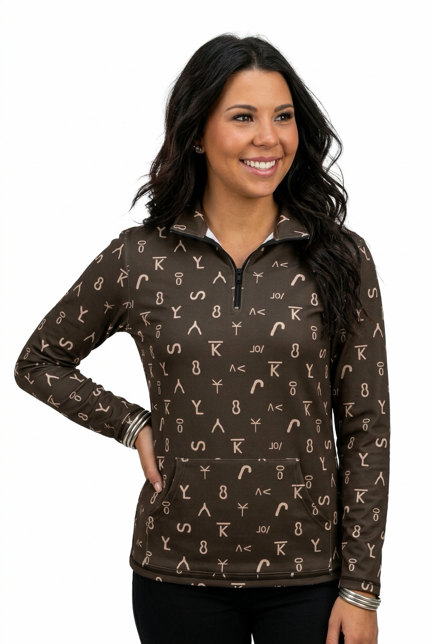 Ranch Stamped Pullover