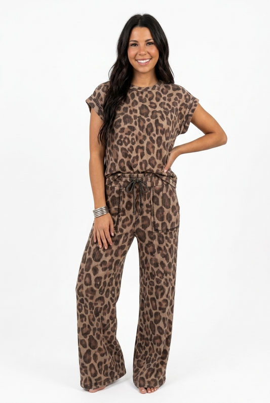 Spotted Wild Leopard Top