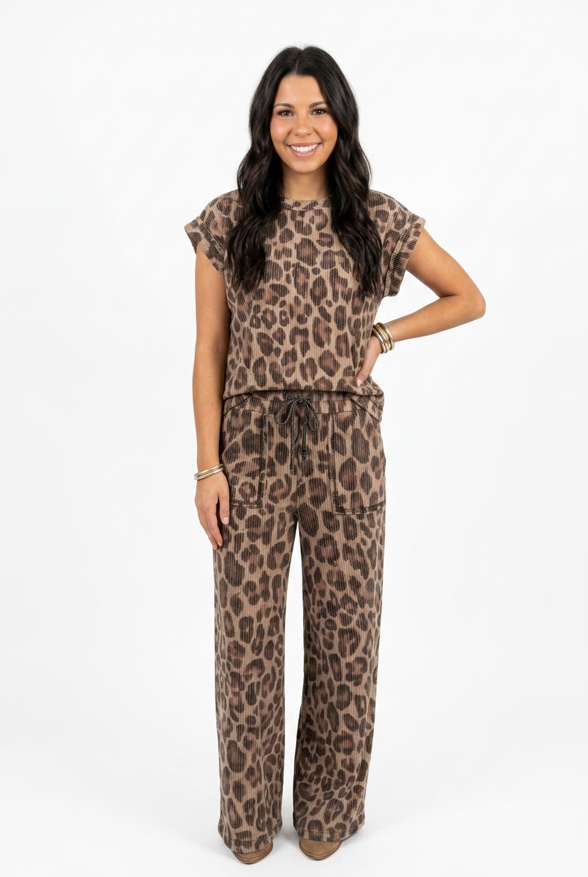 Spotted Wild Leopard Pants