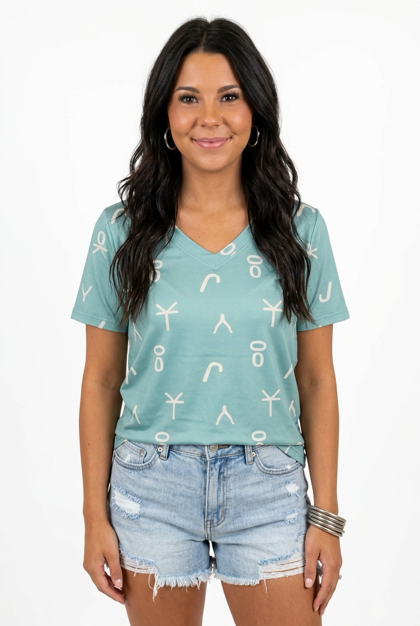Branded Lucky Top