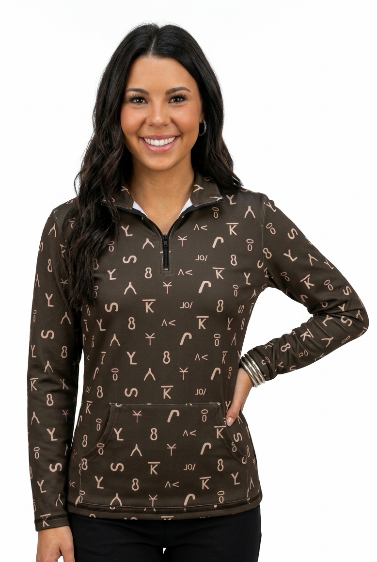 Ranch Stamped Pullover