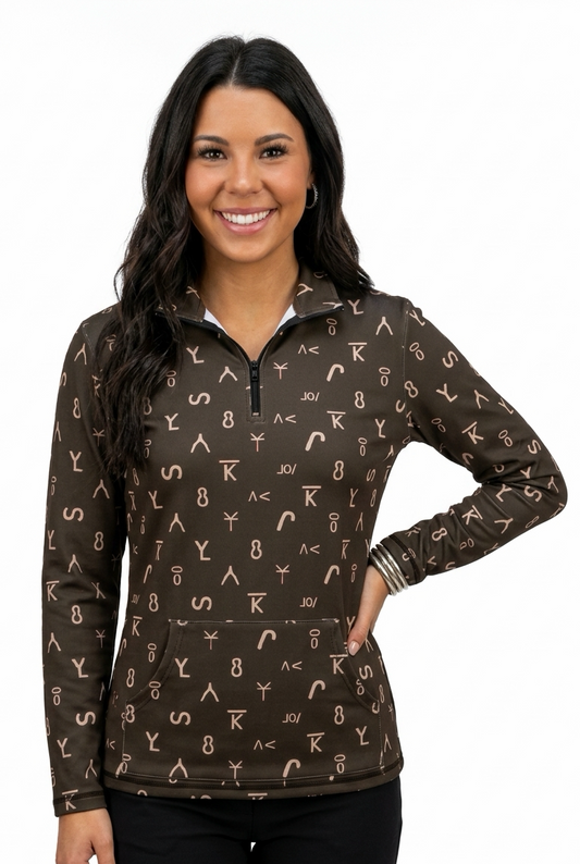 Ranch Stamped Pullover