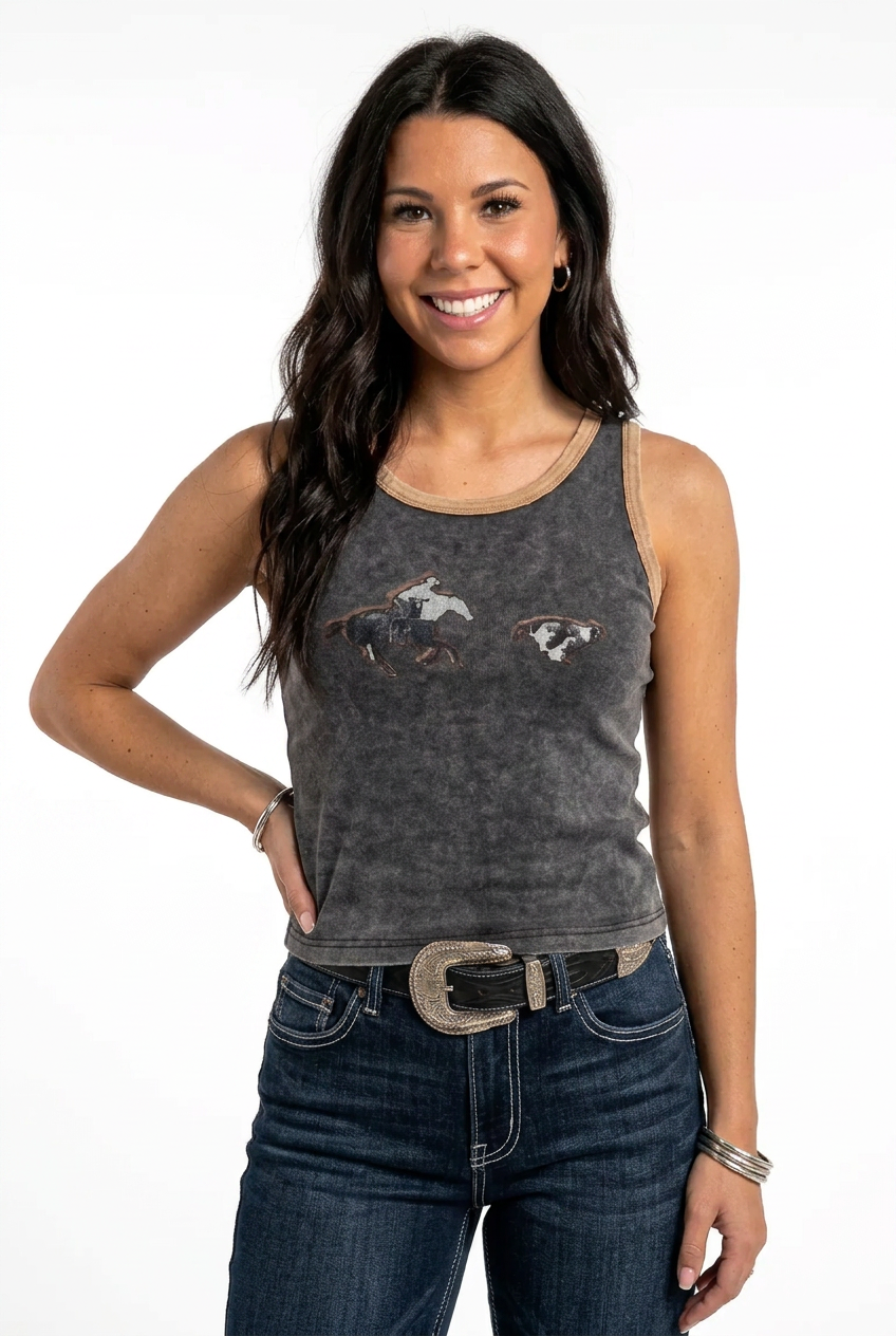 Collage Cowboy Tank
