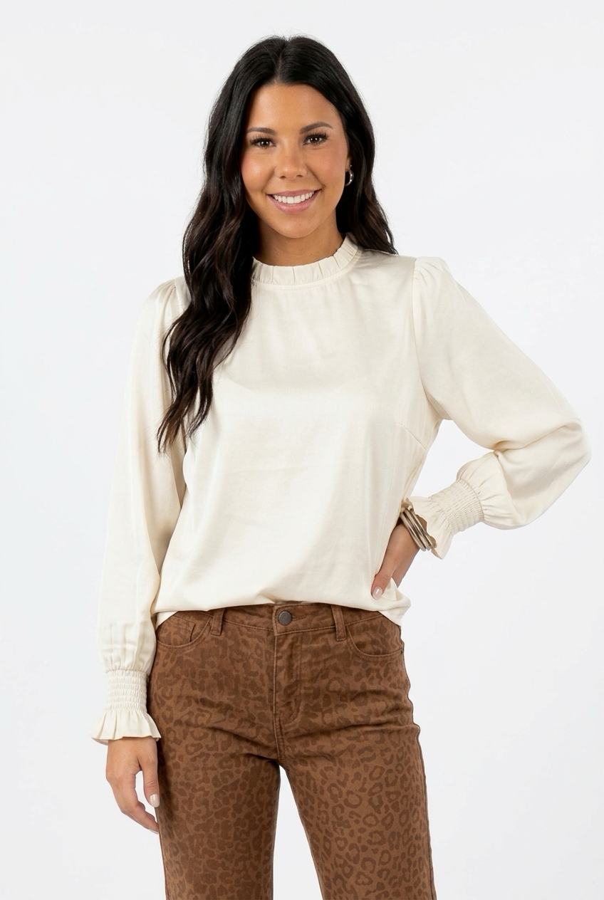 Sunday at the Ranch Top – Cream