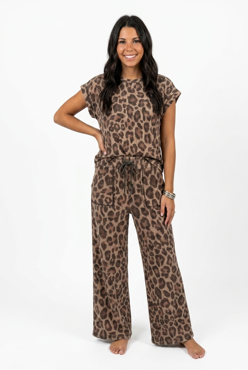 Spotted Wild Leopard Top