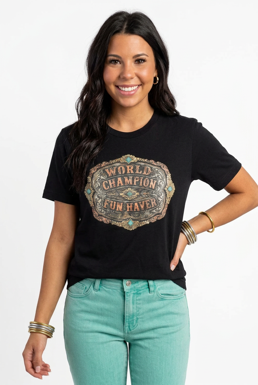World Champion Fun Haver Graphic Tee