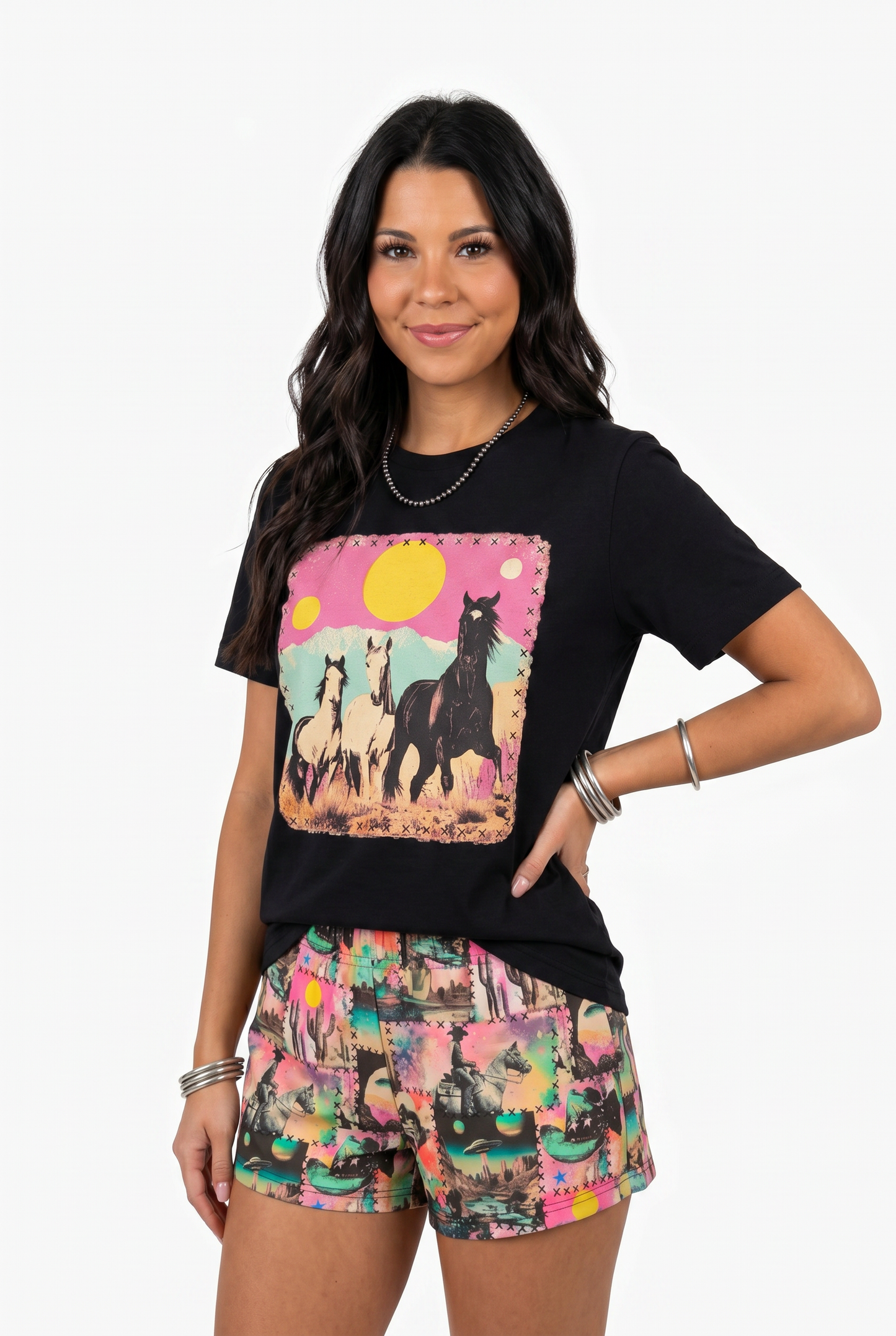 Cosmic Cowgirl Tee