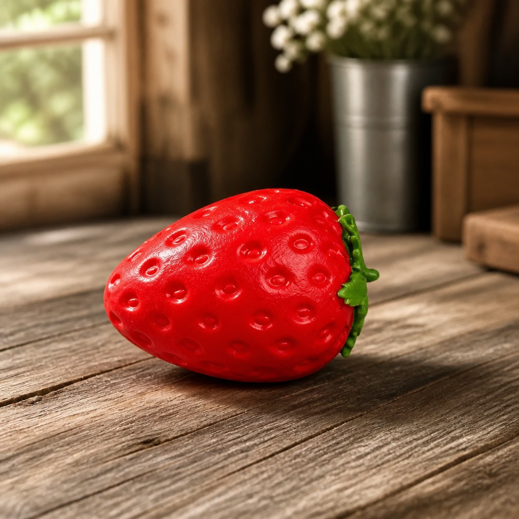 Strawberry Squishy Toy