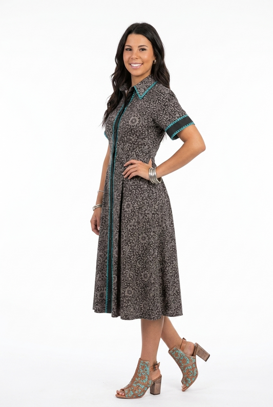 Saddle Kreek Buckstitch Dress