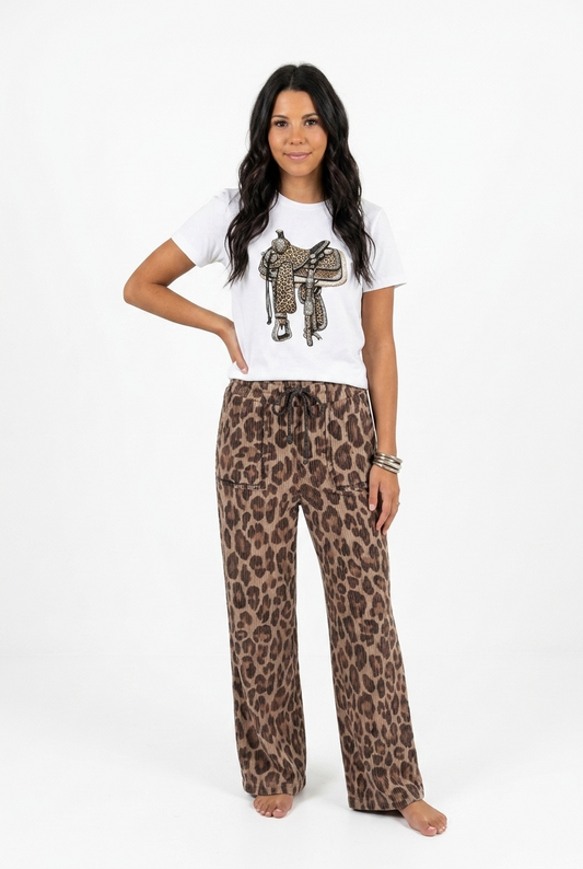 Spotted Wild Leopard Pants