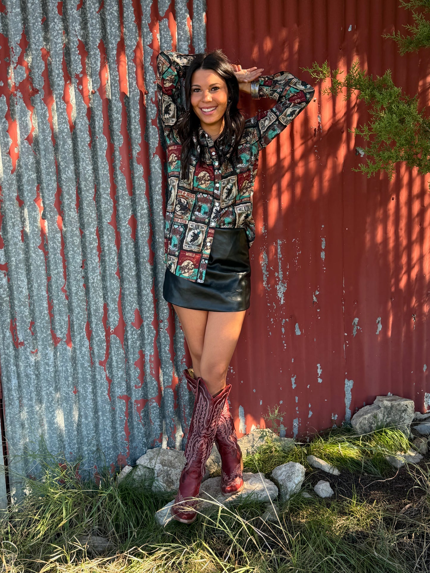 Vintage Rodeo Button-Up