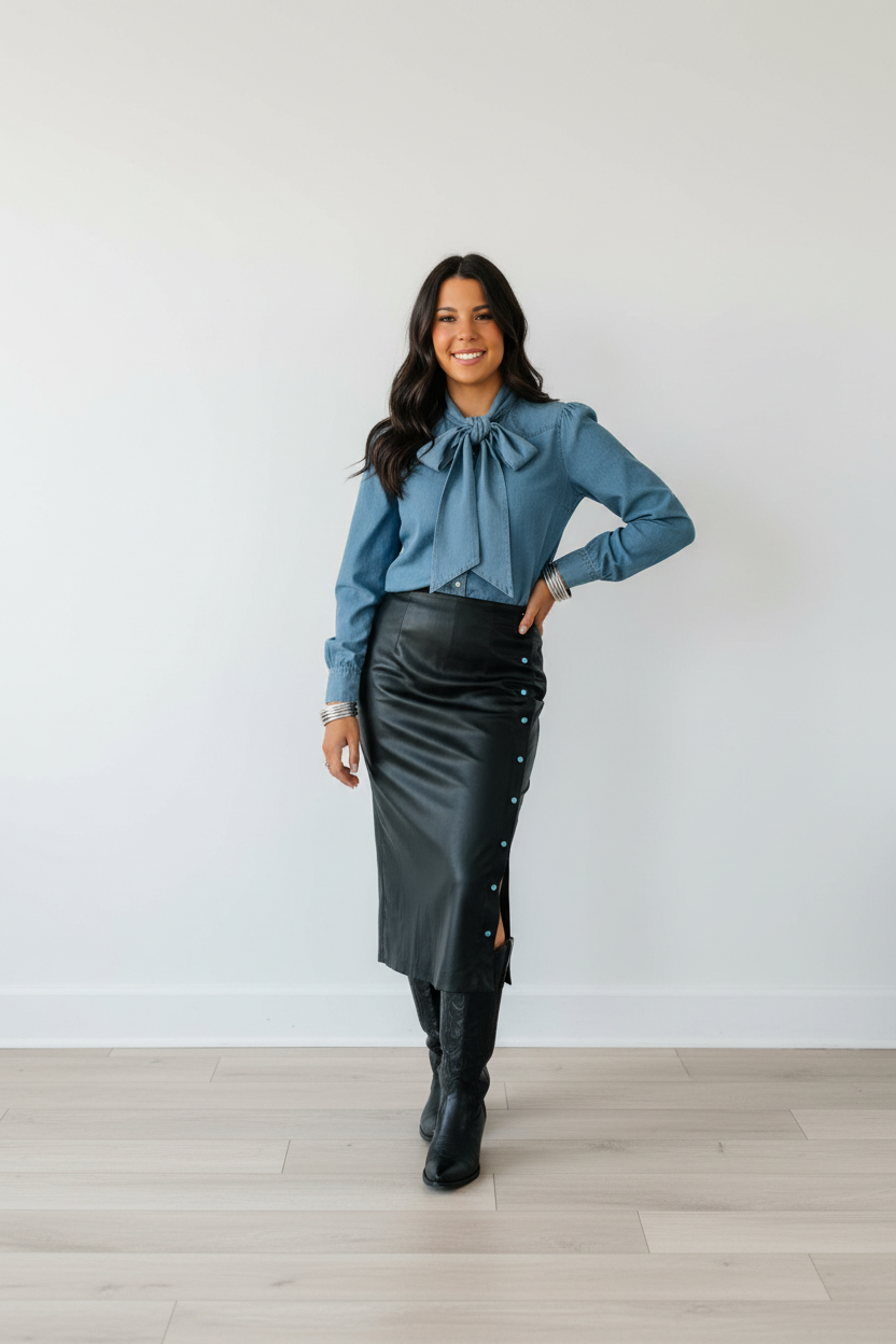 Split Decisions Skirt – Midnight