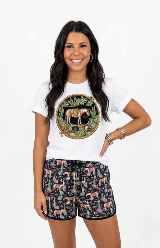 Cactus Run Graphic Tee