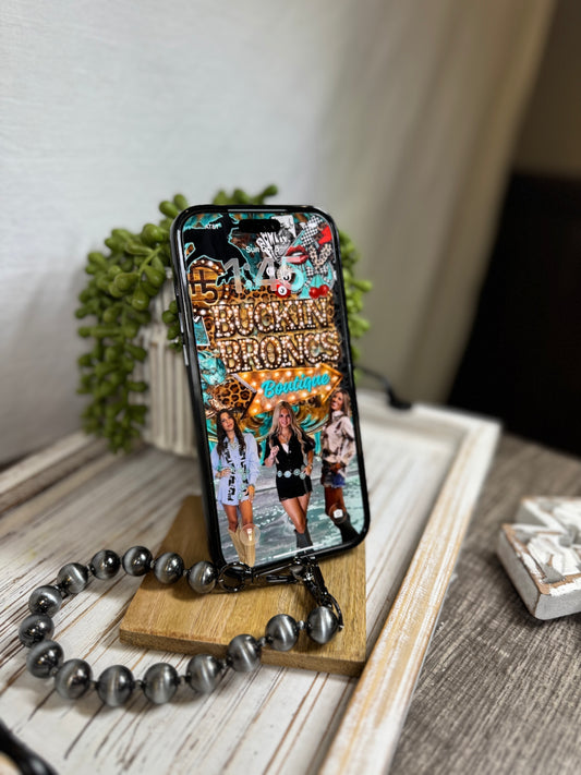 Western Beaded Phone Strap