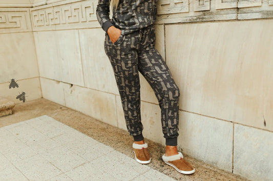 Loungy Lariat Joggers - Boot Scoot