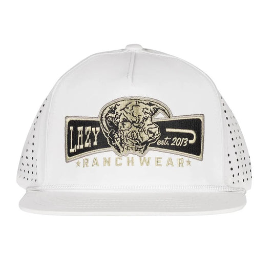 LJR White Diamond Rope Trucker