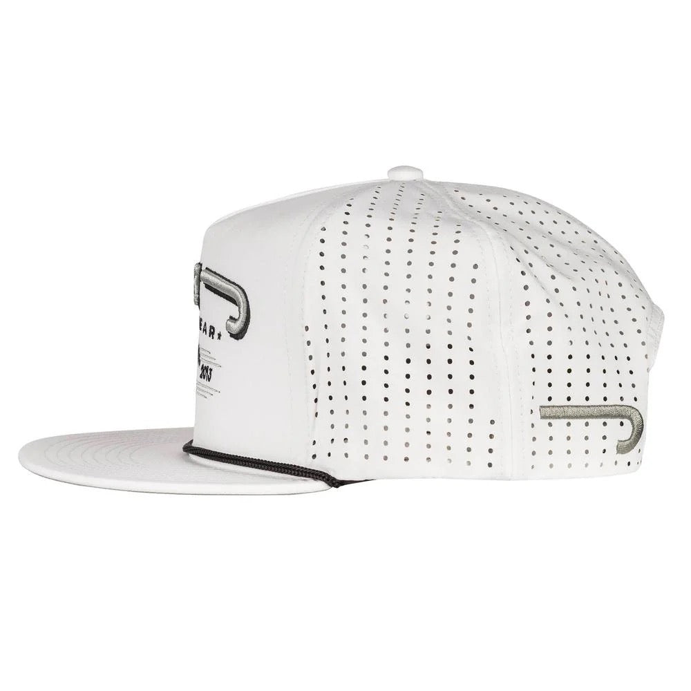 LJR White Bull Western Rope Trucker