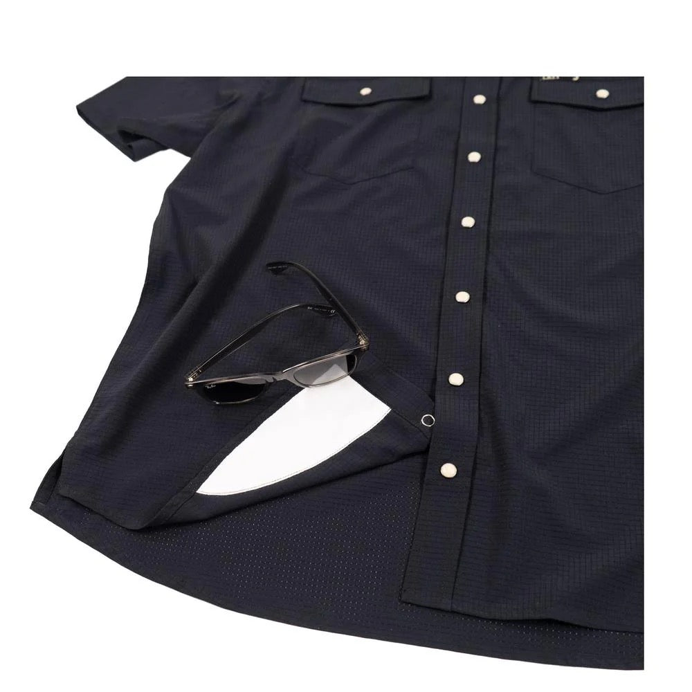 LJR Mens Pearl Snap SS