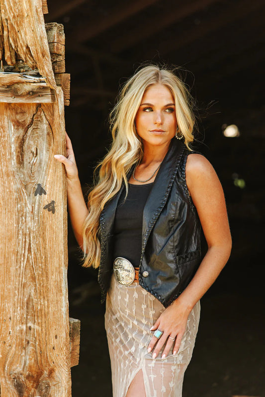 Whiskey Creek Vest - Midnight