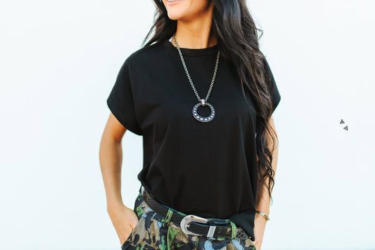 Back to Basics Midnight Short Sleeve Shirt