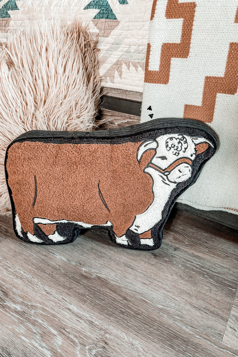 Cattle Talk – Hereford Pillow