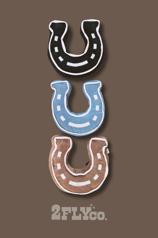 Lucky U Horseshoe Pillow