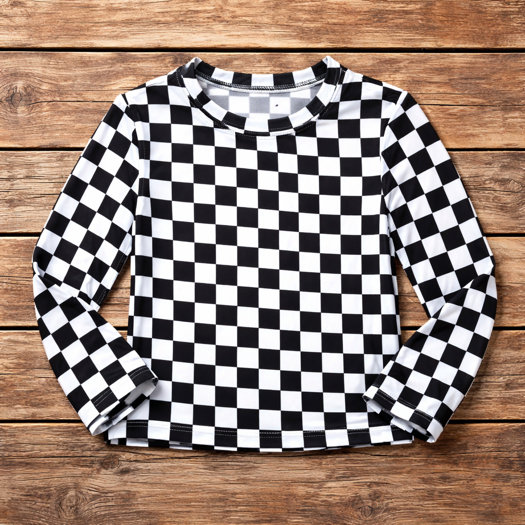 Mini Round The Track Mesh Top