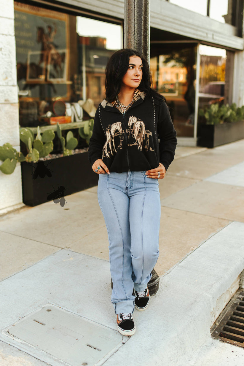 The Midnight Ranchita Zip-Up