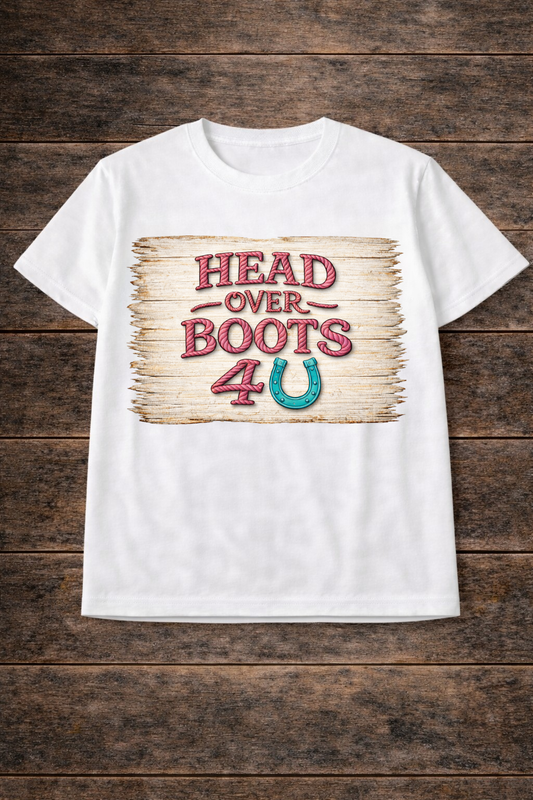 Head over Boots 4 U Tee - Kids