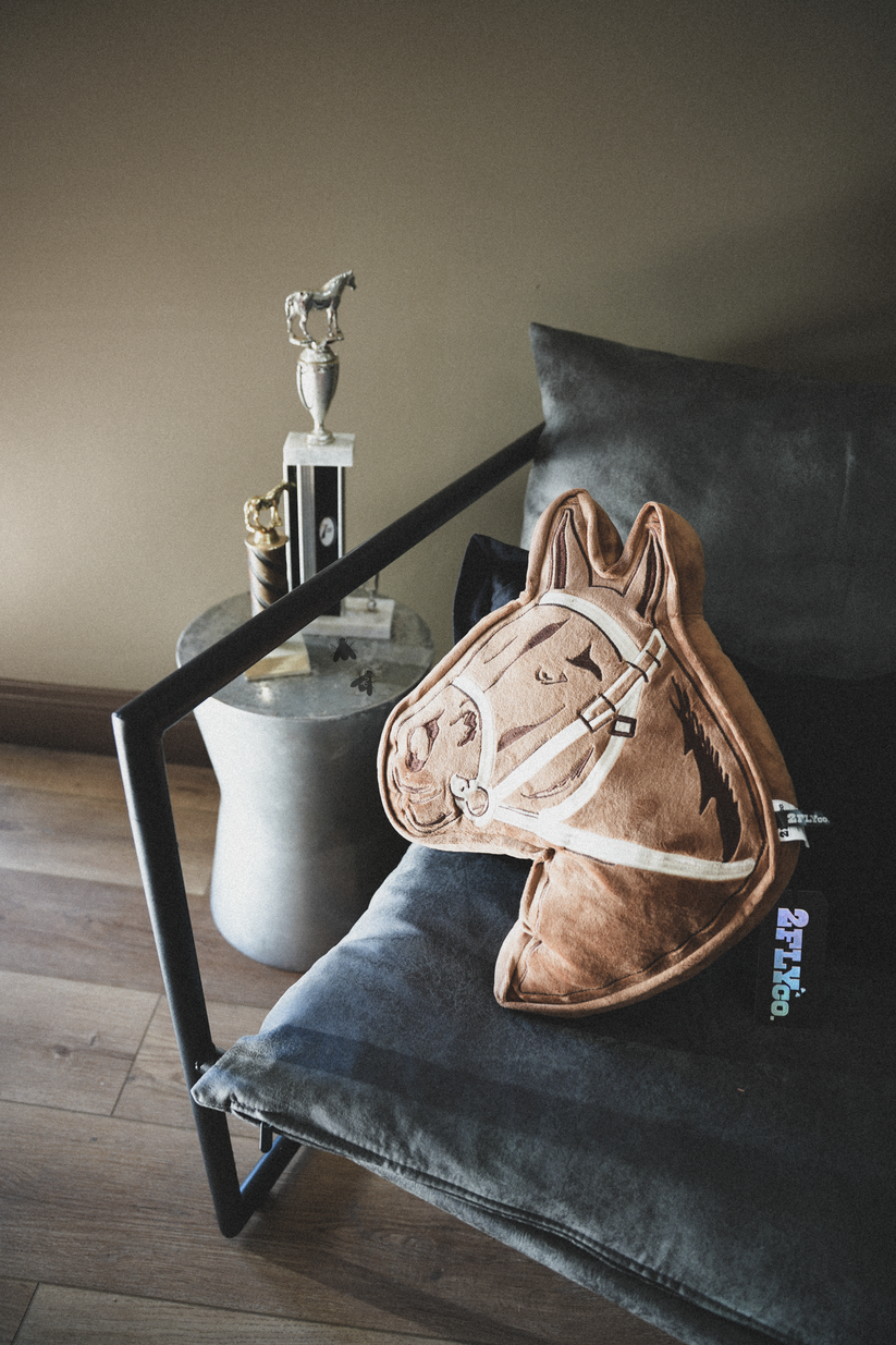 Show Pony Pillow – Bay Brown