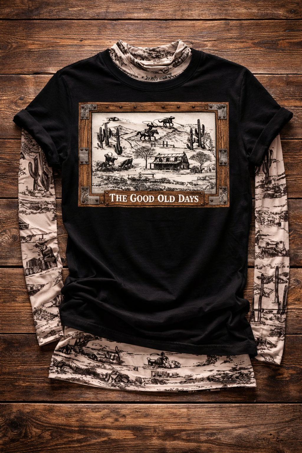 The Old Days Vintage Tee