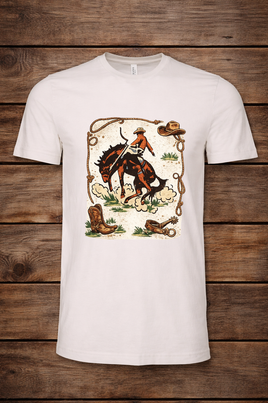 Vintage Ranch Western Bronc Tee