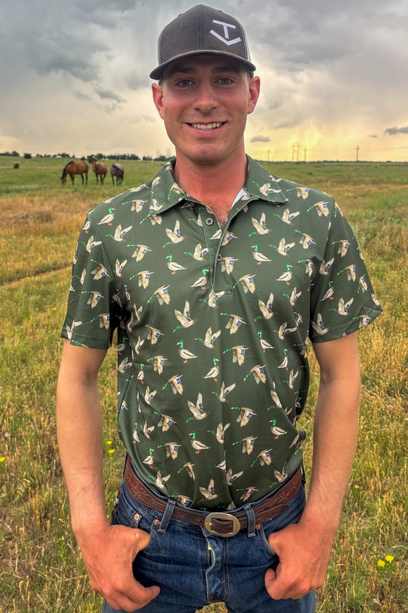 Men's Flee The Flock Polo
