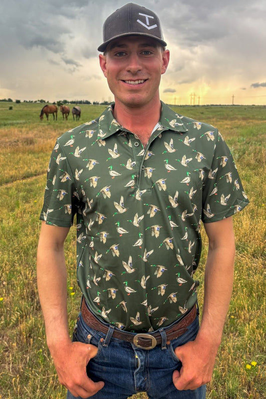 Men's Flee The Flock Polo
