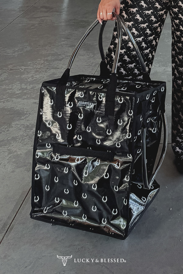 Horseshoe EasyHaul Rolling Foldable Tote Bag – Medium