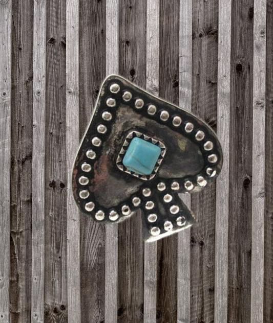 Spade Cuff Ring