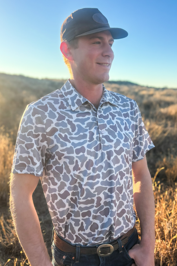 Camo Scout Men’s Polo