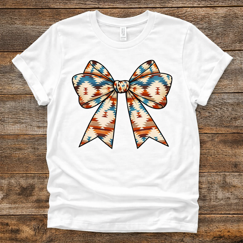 Aztec Bow Graphic Tee
