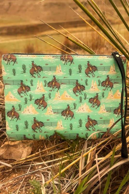 Desert Bronc Cosmetic Bag