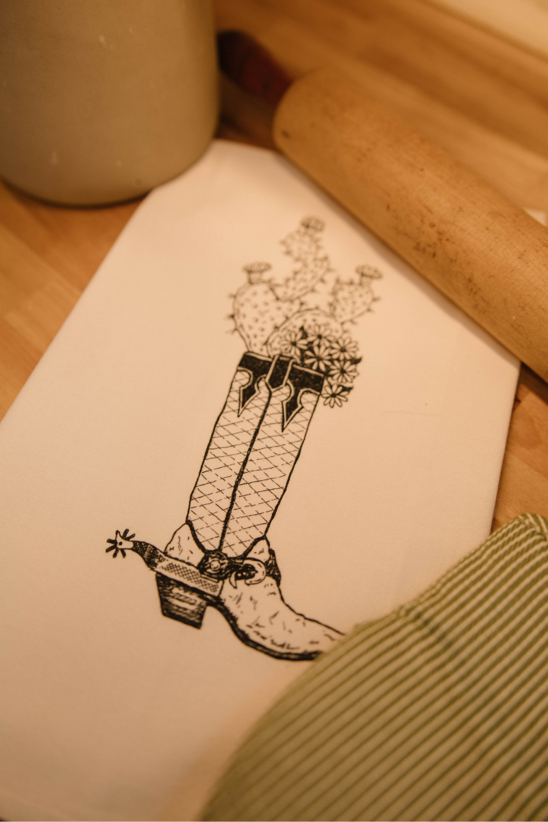 The Boots & Broncs Collection Tea Towels