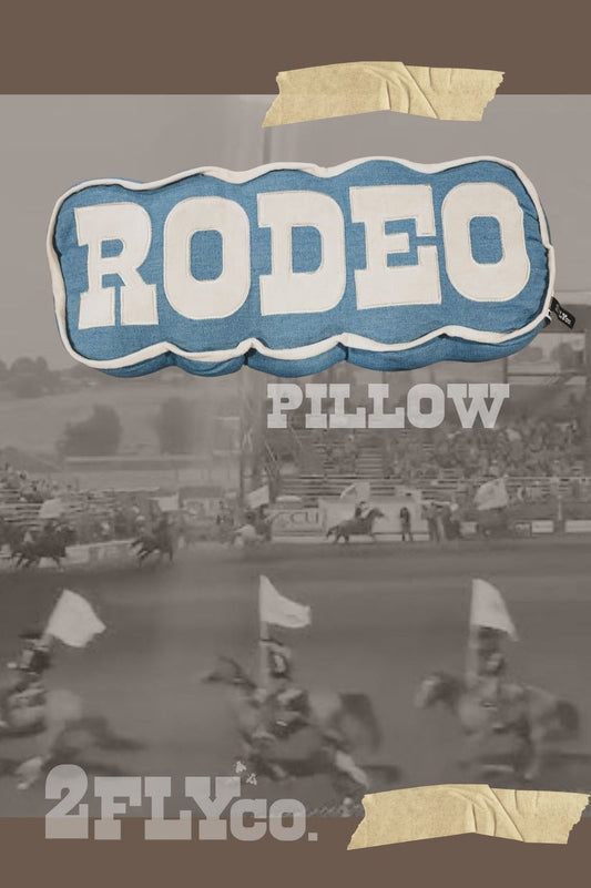 Denim Rodeo Pillow