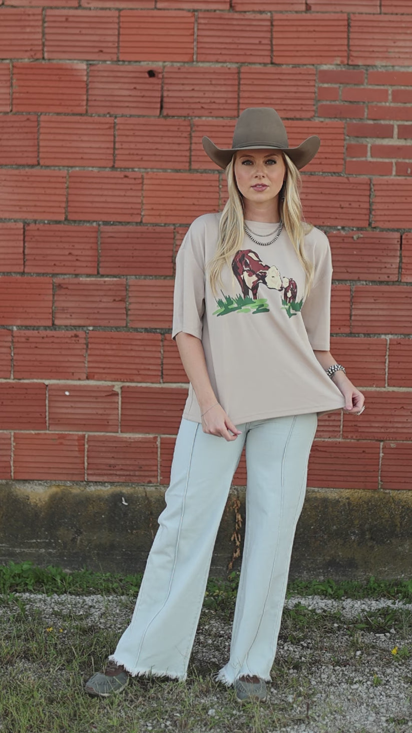 Dusty Cattle Haven Tee