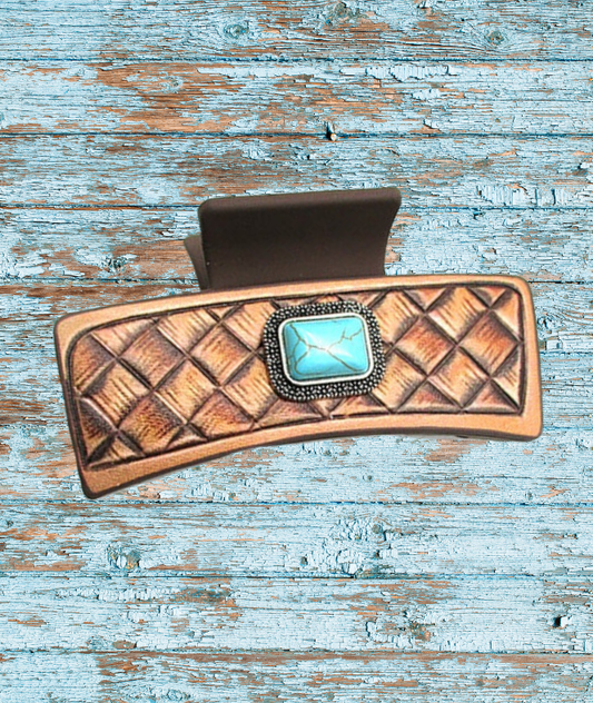 WESTERN JEWELED HAIR CLIP