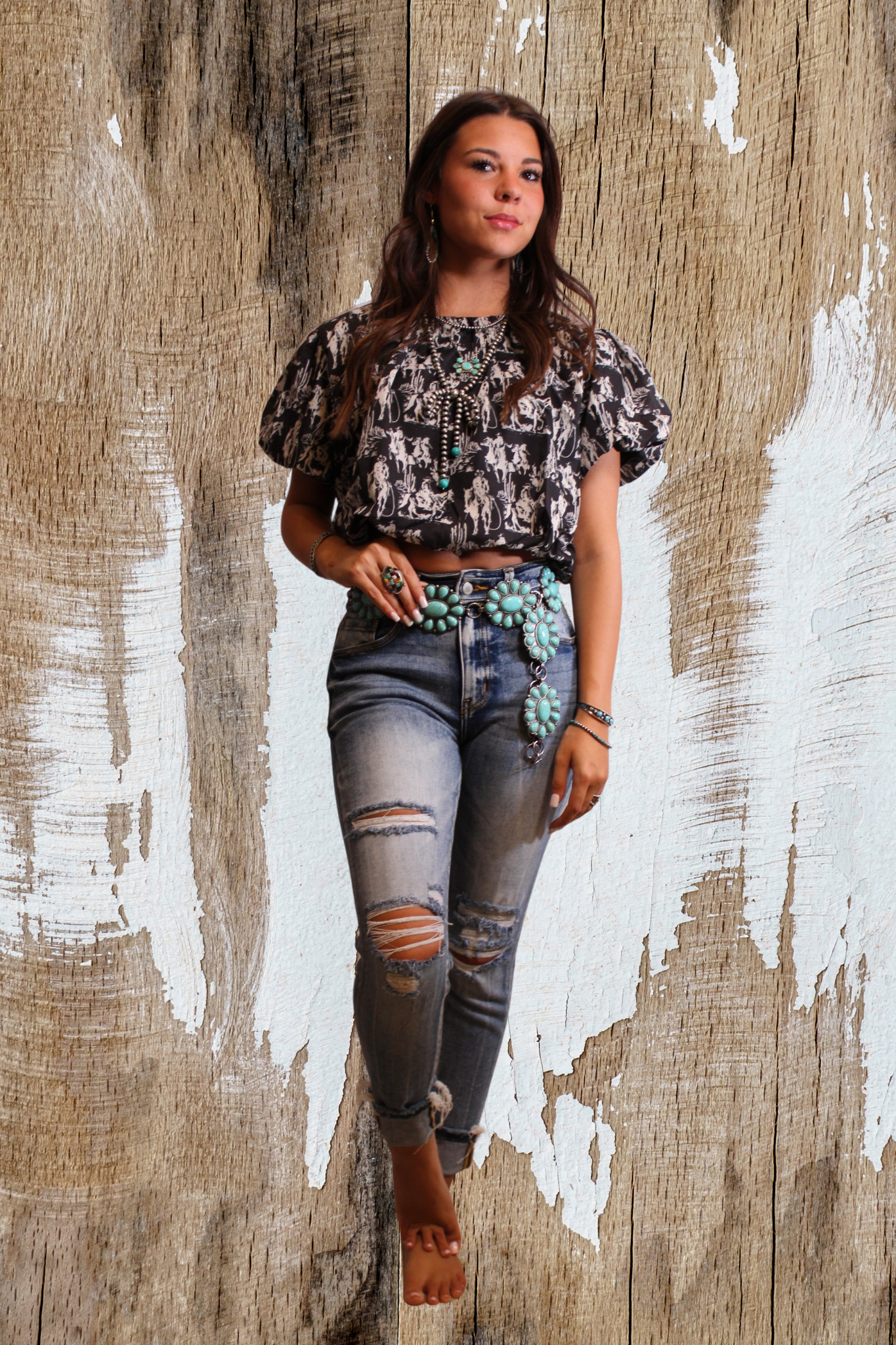 At Dusk Pony Puff Top
