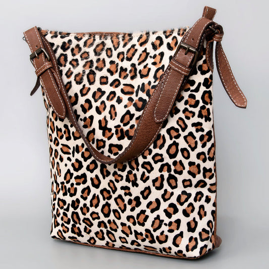 High Plains Leopard Hobo Bag