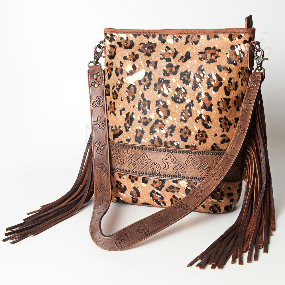 Branded Belle Fringe Cross Body Bag
