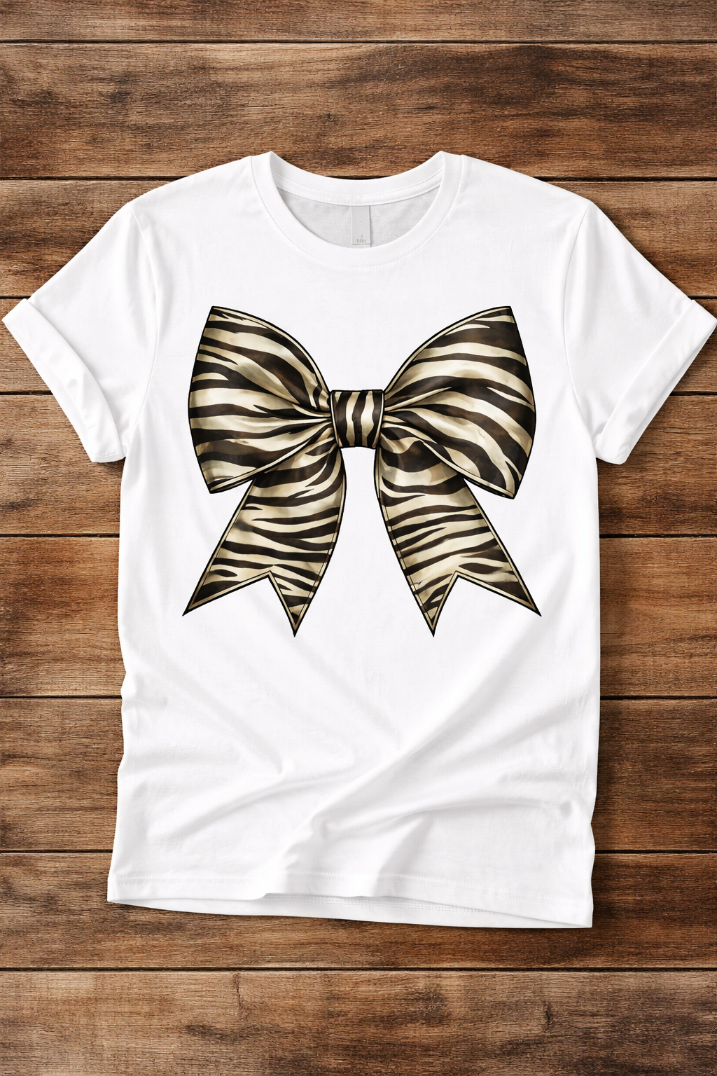 Vintage Cowgirl Safari Bow Tee