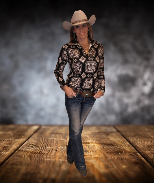 Down In The Hills Half-Zip Pullover